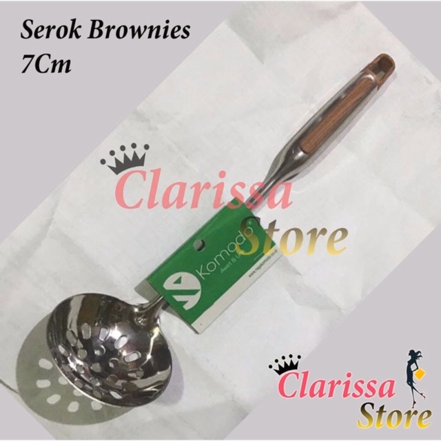 Sendok Soup Lubang 7cm Stainless  Ladle Soup Shabu Centong Irus Sop " KOMODO "