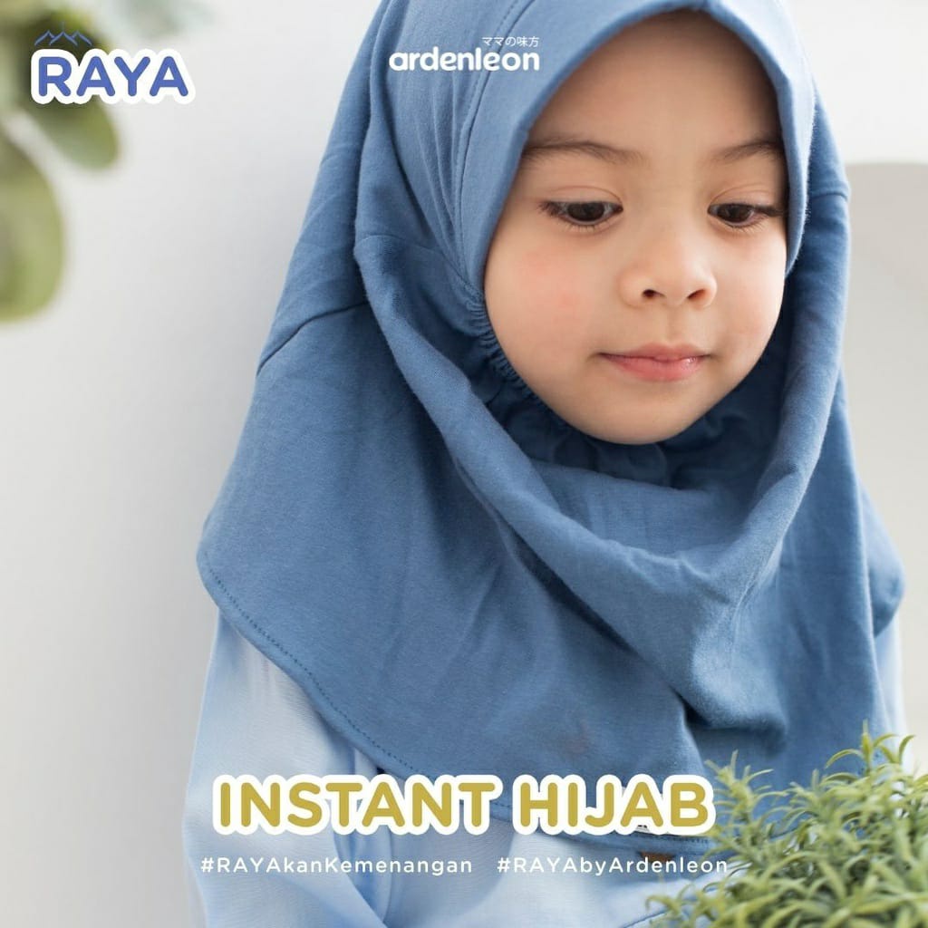 Ardenleon Hijsb Instant Anak Raya / Arden Leon Jilbab Anak bayi