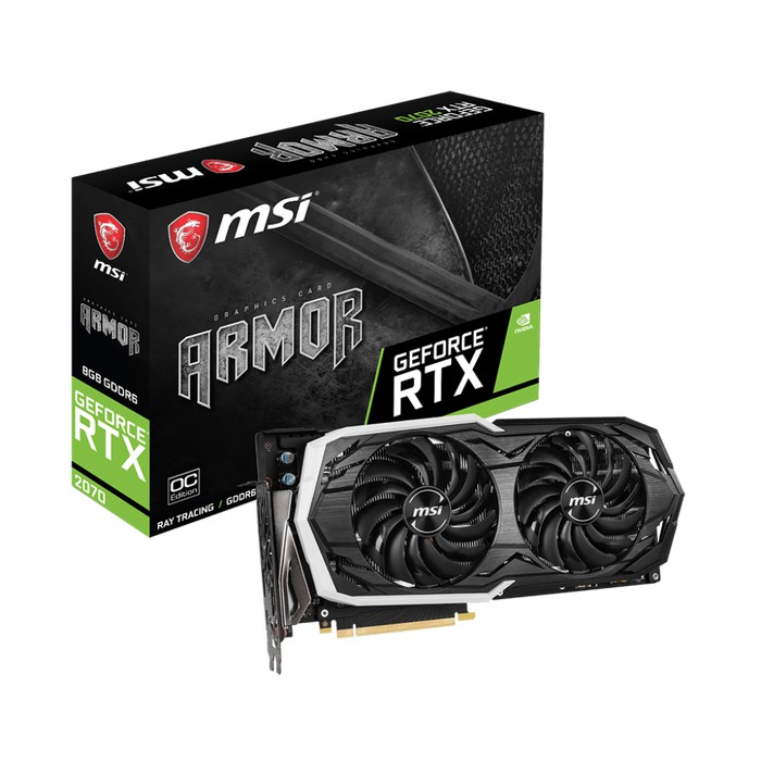 MSI VGA RTX 2070 Armor 8G OC