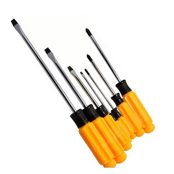 Obeng Set 7 Pcs Fatick Perkakas Set Obeng Kepala Magnet 0551 Screwdriver Set