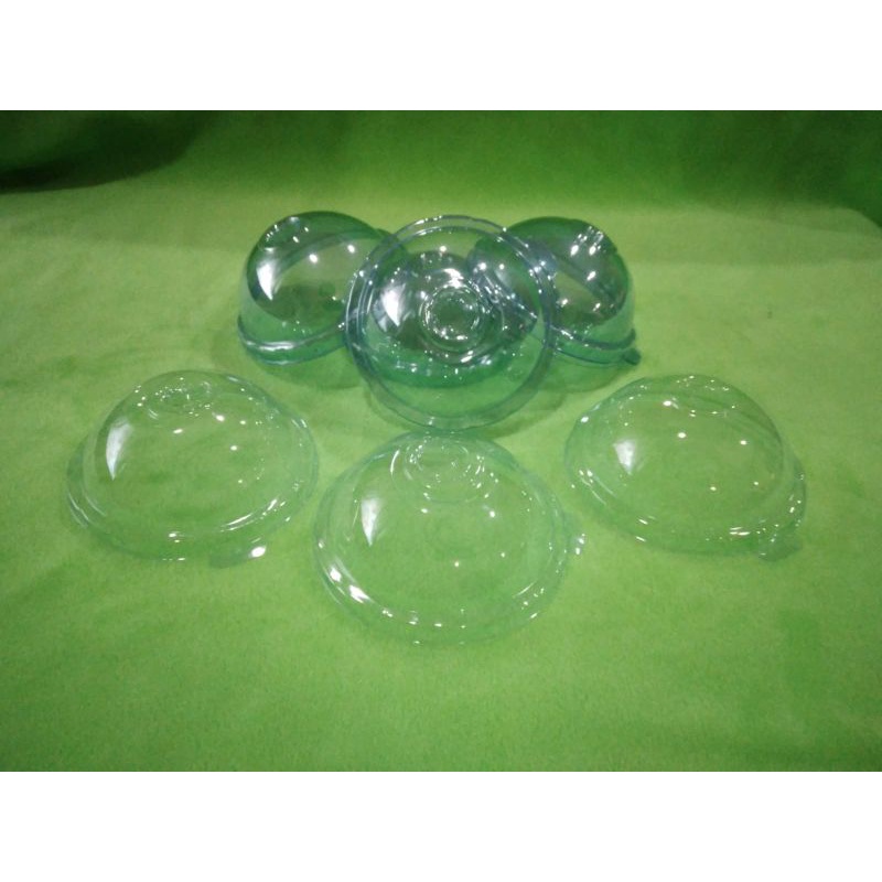 Tutup Gelas Cembung Polos Bening / Tutup Gelas 10oz ,12oz , 14oz ,16oz / Tutup Plastik