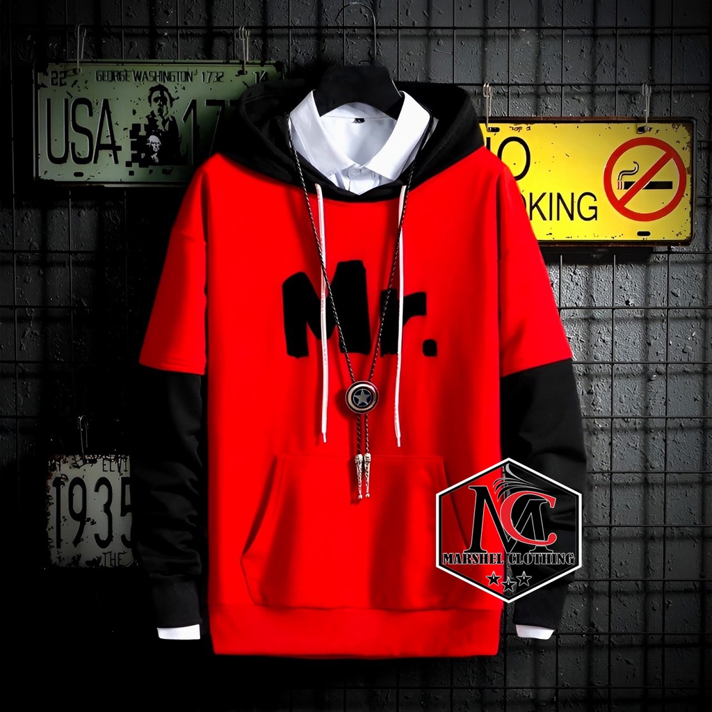 RCL - SWETER HOODE MR / JAKET HOODE MR MURAH / MR HOODIE JAKET SWEATER PRIA WANITA BAHAN FLEECE TEBAL