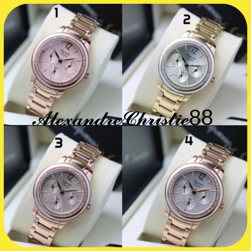 Jam Tangan Wanita Alexandre Christie 2937 AC2937 AC 2937 | Original