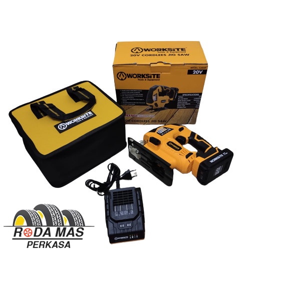 Mesin Gergaji Jigsaw Gergaji Potong Kayu Ukir Triplek Cordless M-2200 RMP