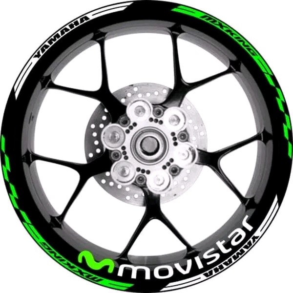 Stiker Vleg Yamaha Movistar Mx King