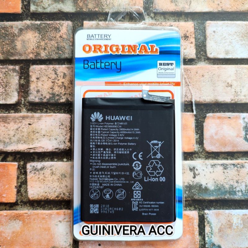 BATRE BATERAI HUAWEI Y7 PRIME - Y9 2019 - MATE 9 - 9 PRO - HB396689ECW