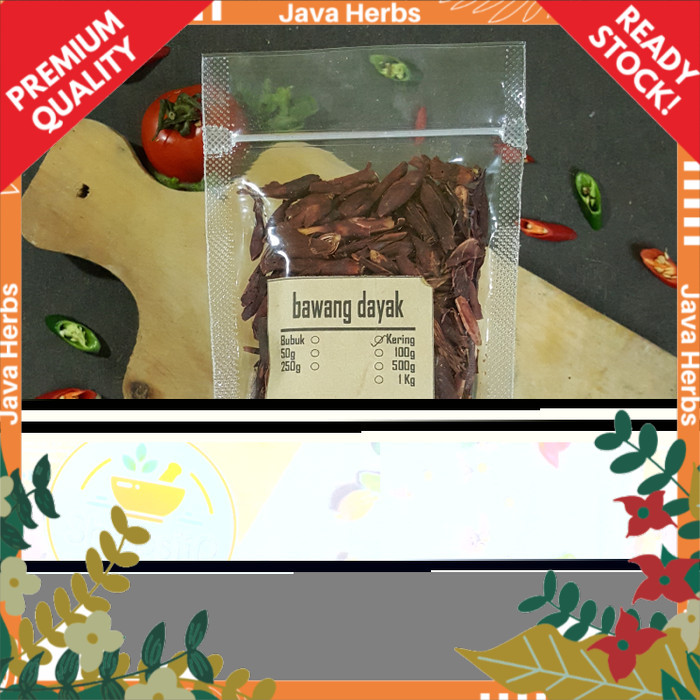 

baeang dayak bawang sabrang kering 50g