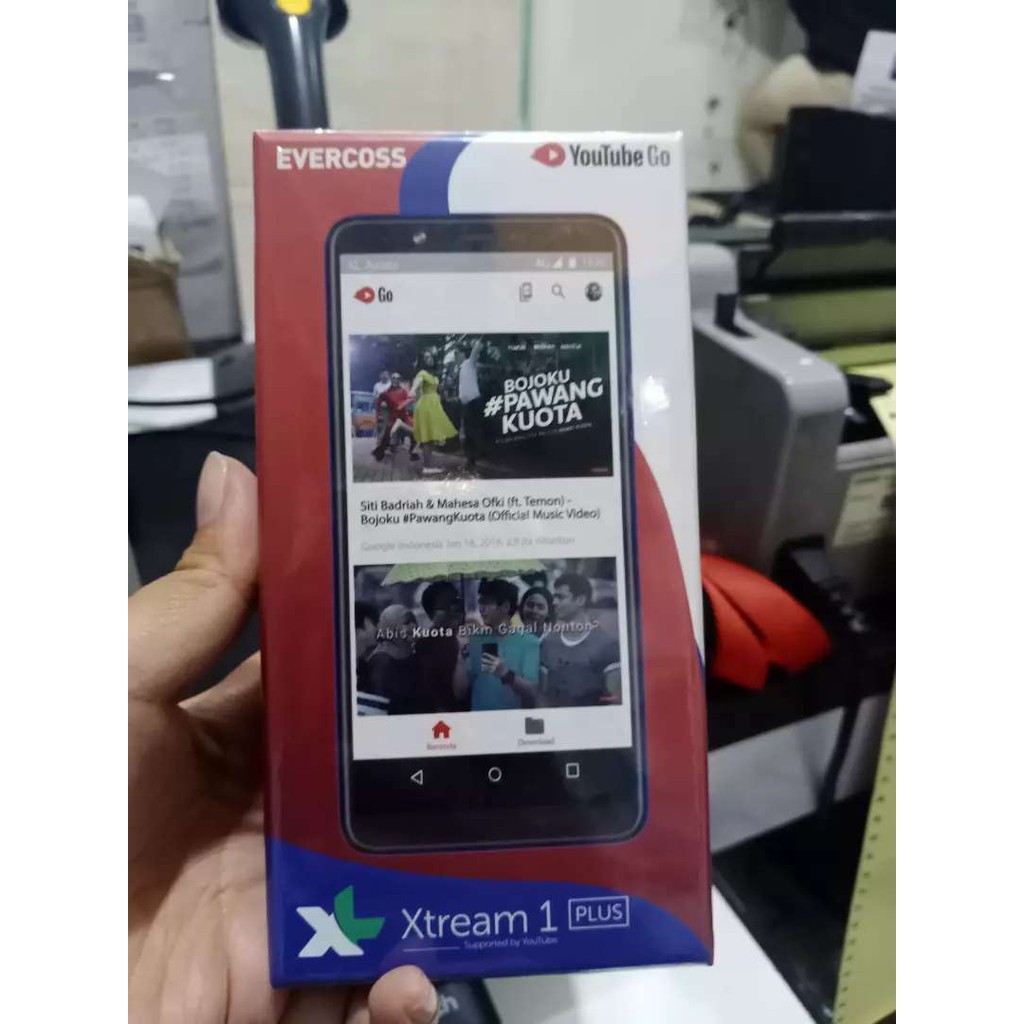 EVERCOSS U6 XTREAM 1 PLUS 1+ RAM 1GB ROM 8GB Garansi resmi