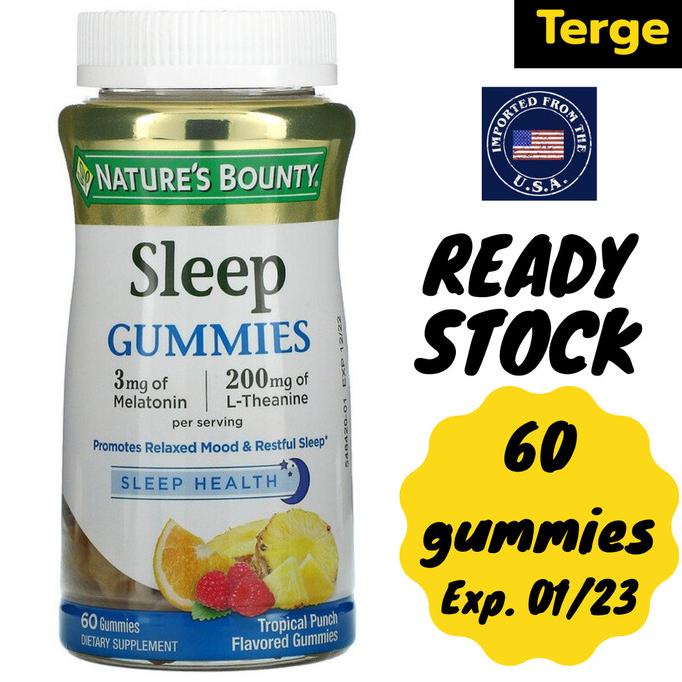 Nature's Bounty Sleep Biotin Multivitamin Probiotic Vitamin Gummies