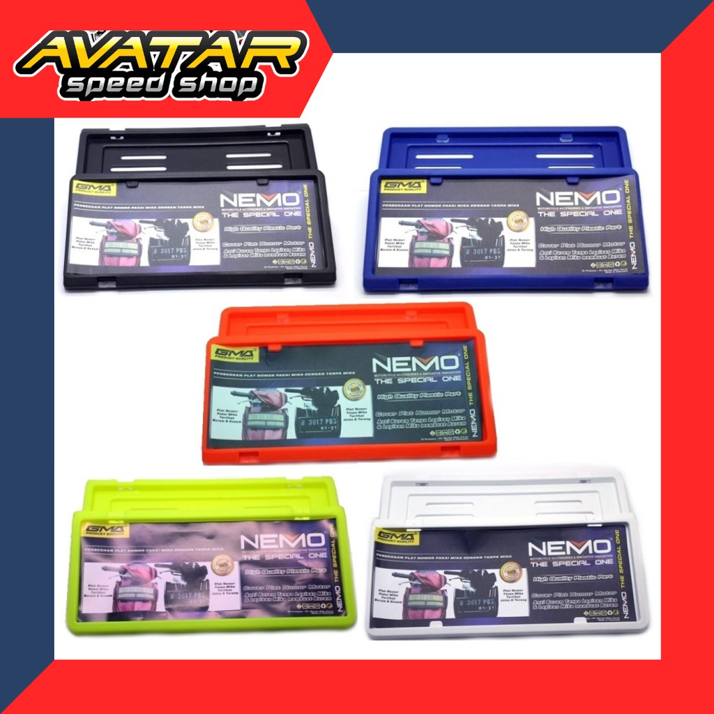 BINGKAI PLAT NOMOR NEMO XENIA