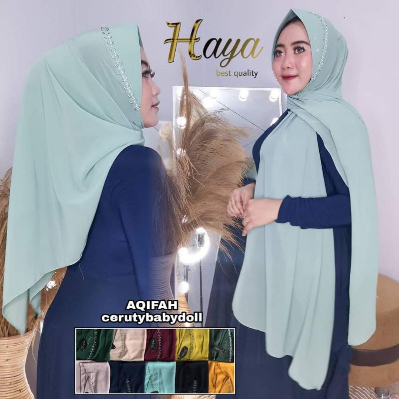 ORI HAYA HIJAB | Pasmina pet payet premium | pasmina payet premium | pashmina payet pet