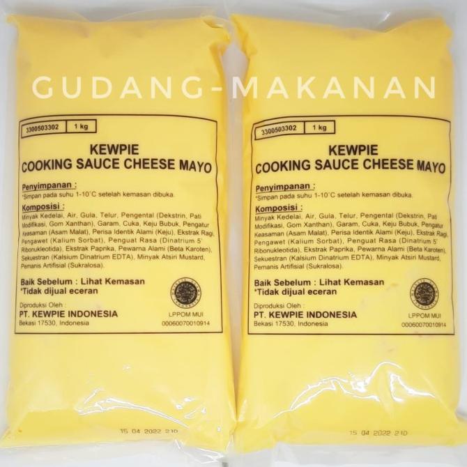 

Diskon Kewpie Cooking Sauce Cheese Mayo 1kg Diskon