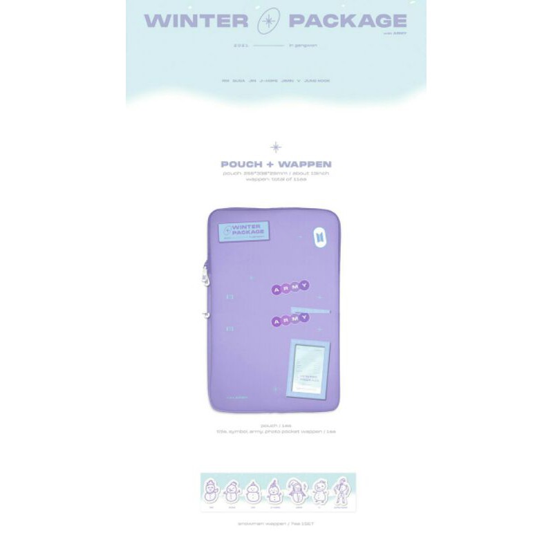 [pouch] sharing winter package bts 2021