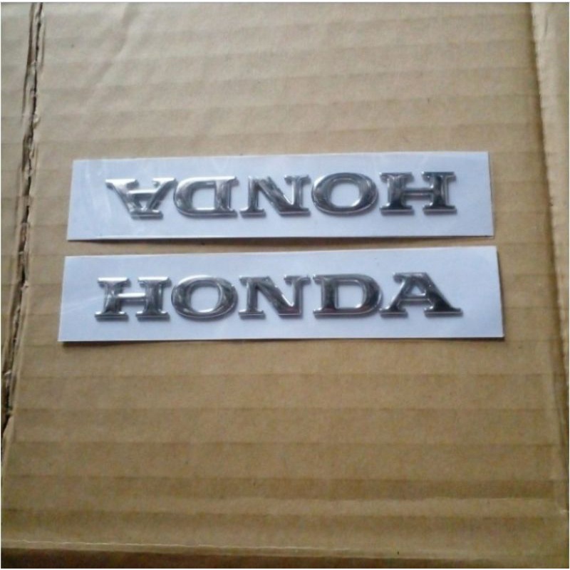 EMBLEM TIMBUL HONDA ORIGINAL