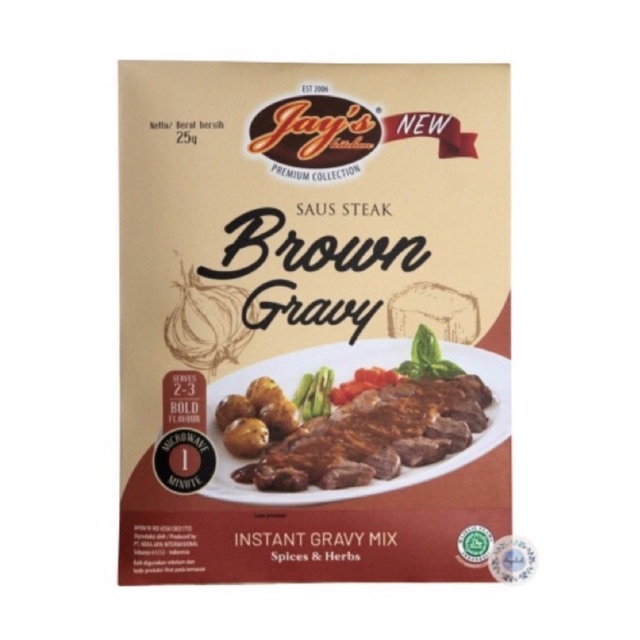 

Jay's Kitchen Brown Gravy / Saus Steak 25gr