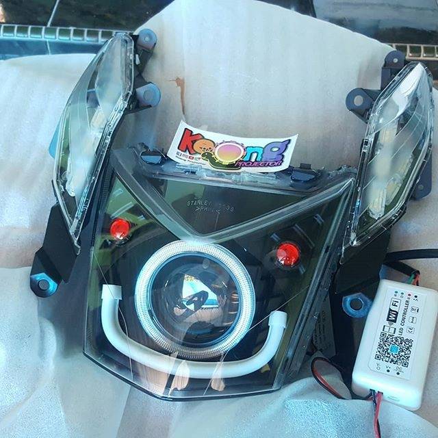 Sepaket lampu variasi honda beat