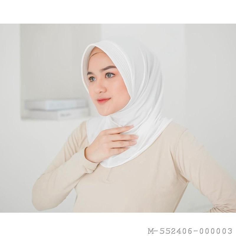 HIJAB WANITA SPORT JERSEY LYCRA PREMIUM MURAH