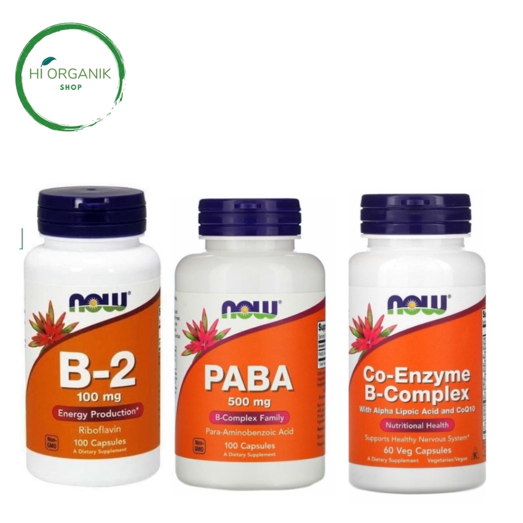 Jual NOW FOODS FOOD B2 100 MG / VITAMIN B2 (RIBOFLAVINE) 100MG 100