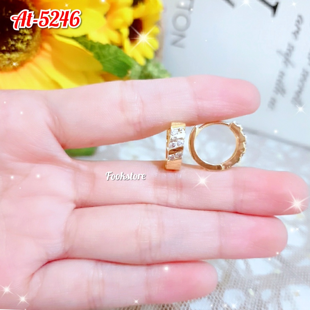 ANTING CLIP WANITA PERHIASAN Model KOREA/ANTI ALERGI