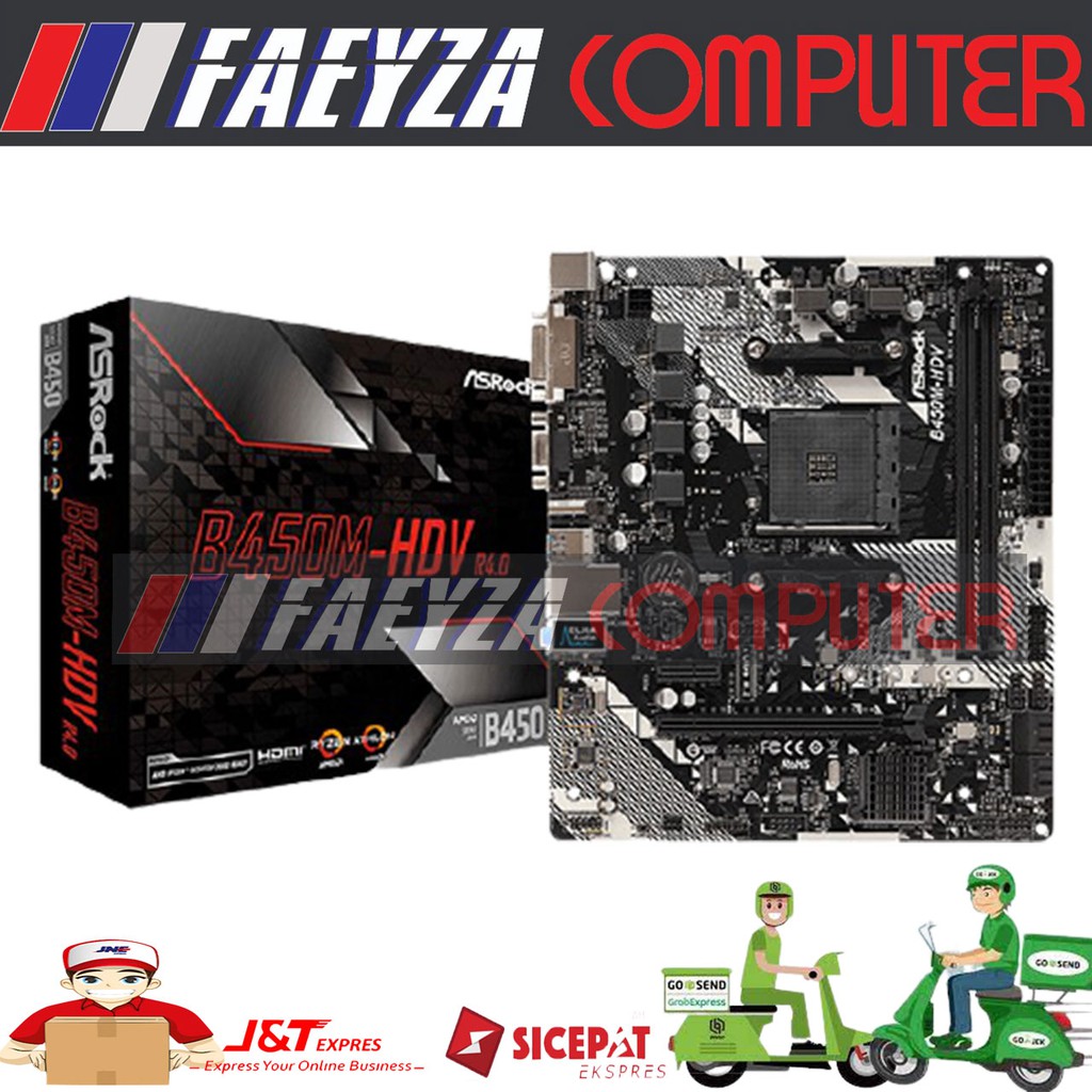 Motherboard ASRock B450M-HDV