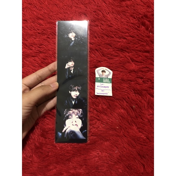 PHOTOSTRIP BUTTER BTS TAEHYUNG V PEACHES CREAM PC