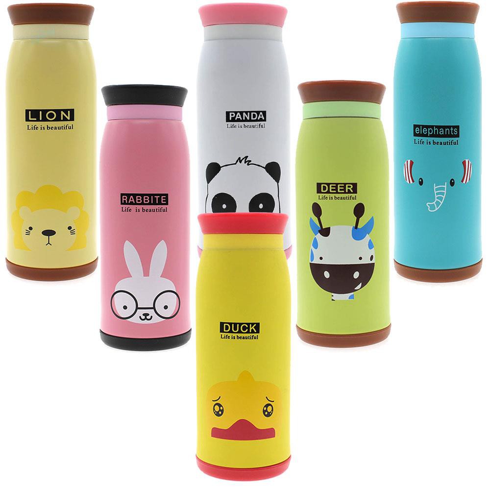 BOTOL MINUM TERMOS KARAKTER ANIMAL STAINLESS STEEL TERMOS KARAKTER 500ML TERMOS KARAKTER