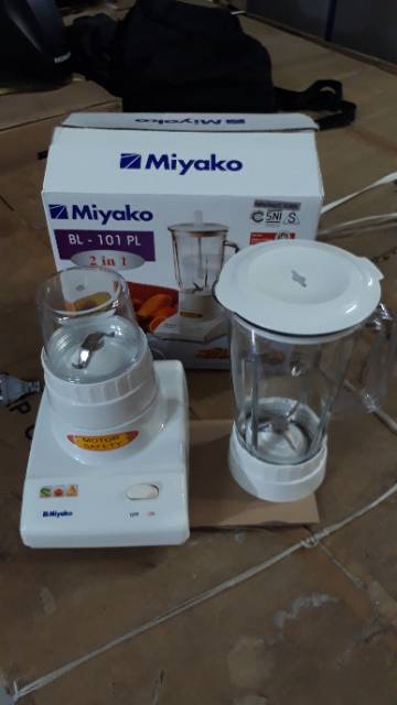 BLENDER MIYAKO BL 301 101 PL White Blender miyako 2 in 1 MIYAKO blender miyako belender miyako plastik