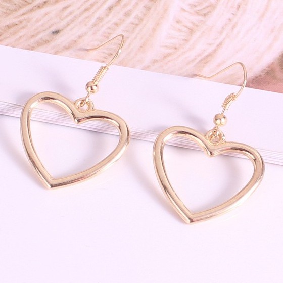 MORYMOSHI A29 Anting Tusuk Love Earring fashion Wanita Korea Aksesoris Fashion  Murah