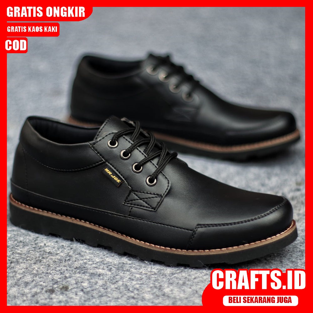 TNTRL Sepatu Formal  Pria Sepatu Pria Casual Sepatu Formal Pantofel Hitam Kerja Kantor Cowo/Cowok