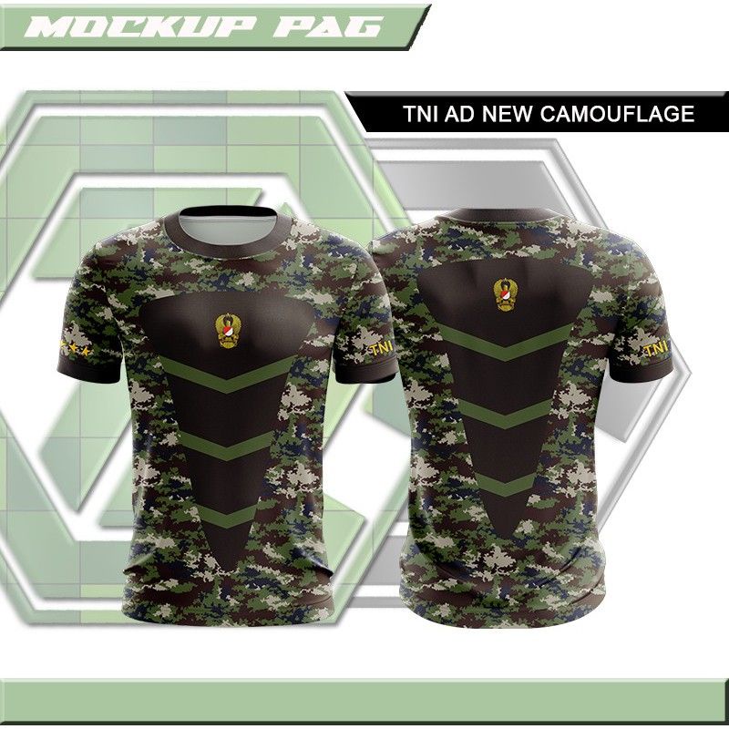 KAOS PRIA JERSEY KASAD TNI AD FULLPRINT