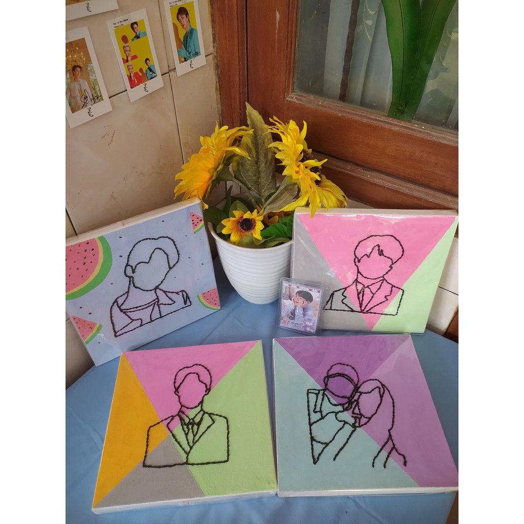 

[READY STOCK] Kanvas Embroidery K-KPOP