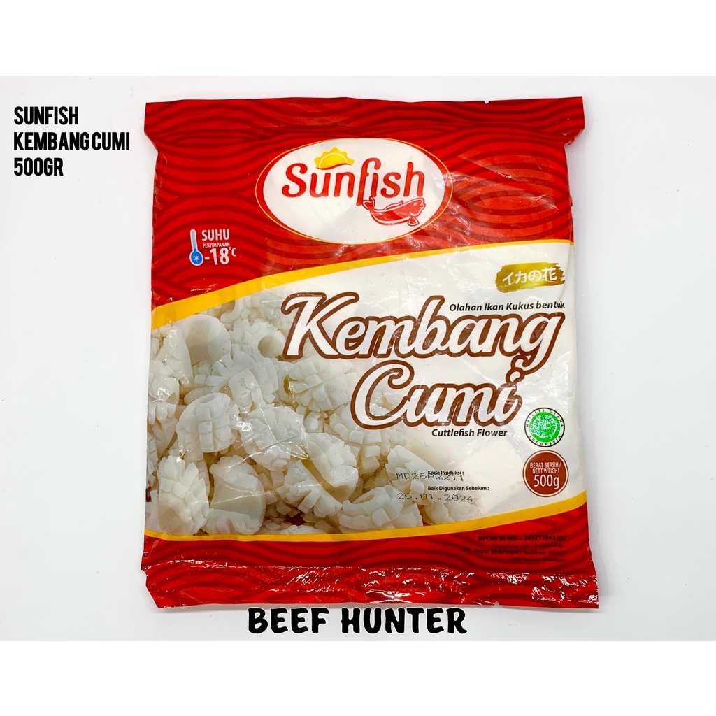 SUNFISH Kembang Cumi 500gr