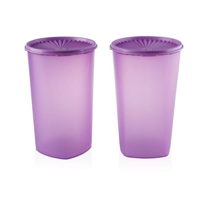 [ DISKON TERHEBOH  ] Tupperware snack keeper (2) ungu toples PALING MURAH