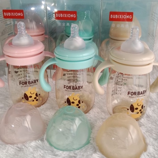 Botol Susu Bayi PPSU 300ML Gravity Ball Straw BPA FREE / PPSU Botol Susu Dot Bayi