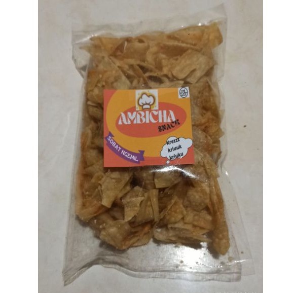 

Kripik bawang dengan varian rasa /cemilan ringan/makanan ringan 100g