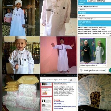 PROMO Baju Muslim Koko Anak Gamis Arab Pria PALING MURAH