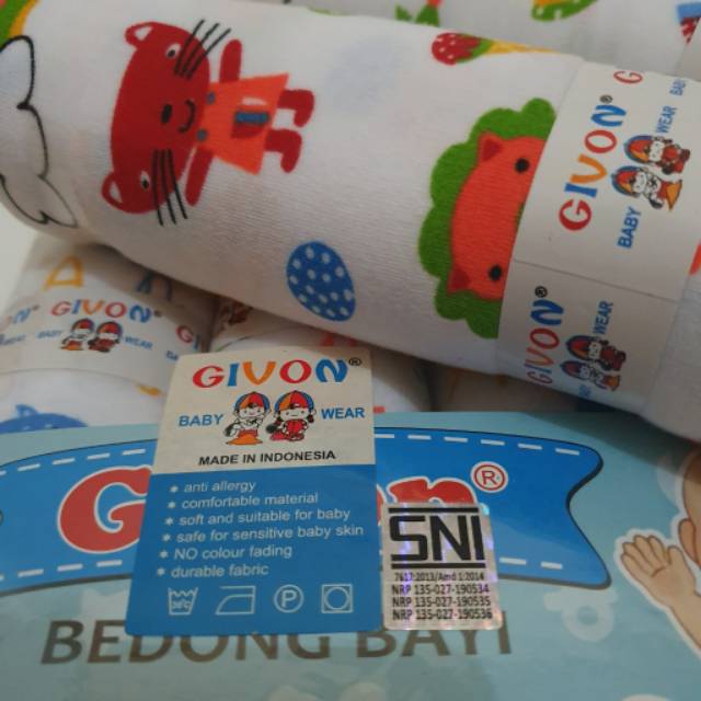 6pcs Bedong Bayi SNI PREMIUM Ukuran Besar Bahan Soft For Baby wear Kualitas Terjamin  Baby Gift Kado Bayi By Belbra