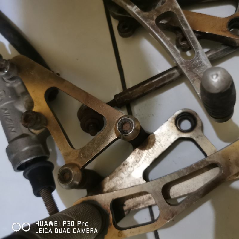 Ub yoshimura bekas pakai di ninja rr