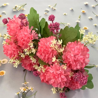 HOMEY - Bouquet bunga DAFA 08 5HEAD Artifisial Dekorasi #6