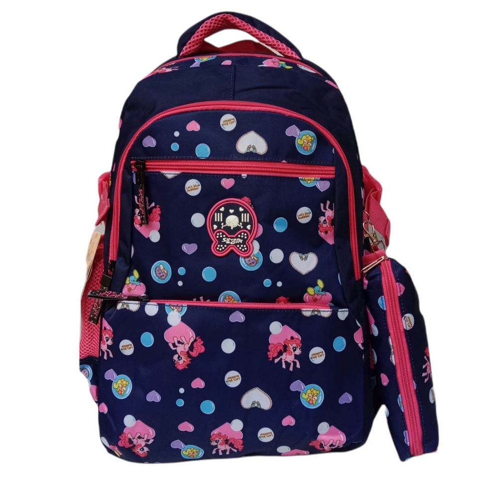 Tas Sekolah  ALTO SILVER GIRL Anak Perempuan SD SMP, Tas Ransel Punggung Remaja