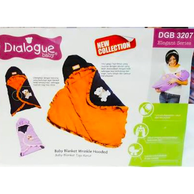 Dialogue baby blanket (slimut instan)
