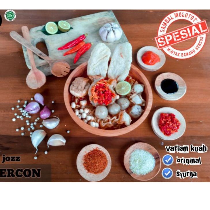 

5.5 Promo >>/【Promo Hari Ini】/5.5 Brands Festival/Bisa COD/【SHOPEE MALL】 Baso aci jozz bakso aci mercon isi suir ayam pedas spesial sambal molotot Terlaku...