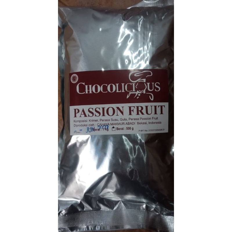

BUBUK MINUMAN RASA PASSION FRUIT (500GR)