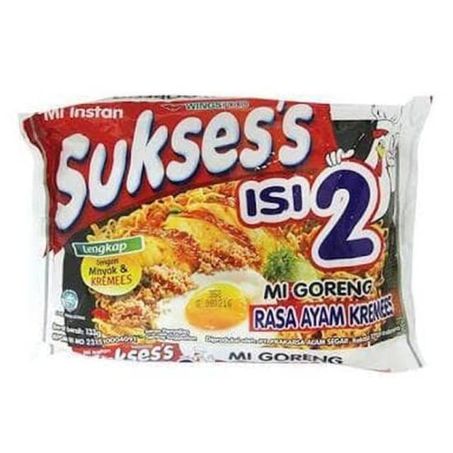 

mie sukses isi 2 rasa ayam kremes