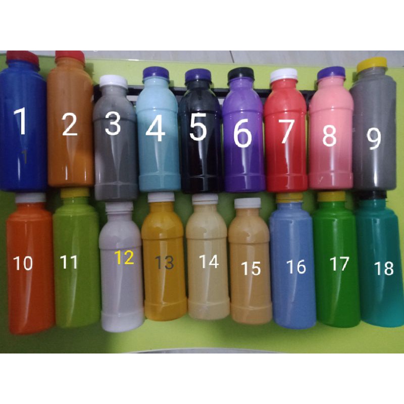 

cat lukis kanvas/kayu /ukuran 250 grm kemasan botol