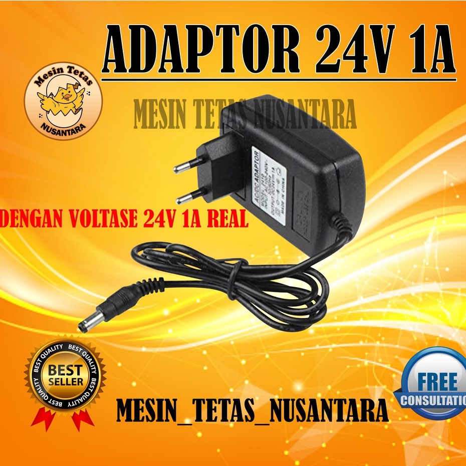 Adaptor 24v 1A Untuk Segala Fungsi Mist Maker Cctv Dll