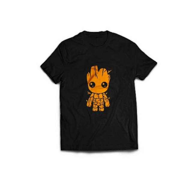 Kaos GROOT AVENGERS I AM GROOT GUARDIAN OF GALAXY MARVEL COMIC SUPERHERO END GAME INFINITY WAR