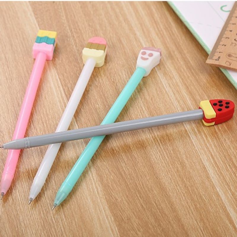

BOLPOIN/PULPEN/PENA GEL LUCU ICE CREAM