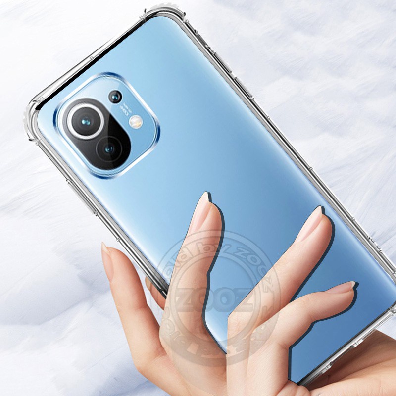 Xiaomi Mi 11 Lite Mi11Lite Case anti crack clear soft case casing cover airbag mi11 lite mi 11 lite