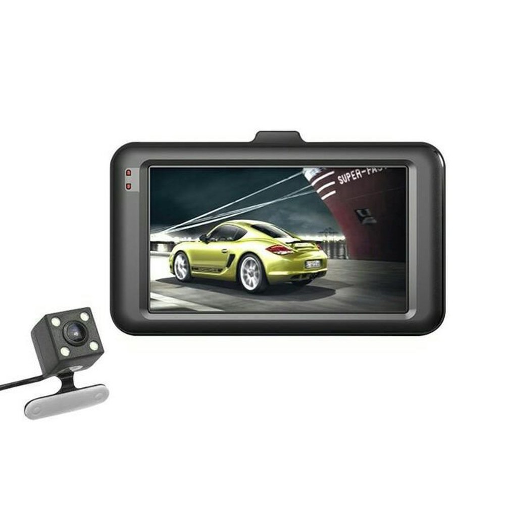 kamera mobil 5 MP 1080p full hd kamera cctvl camera dua lensa Black box car vehicle Black box dvr